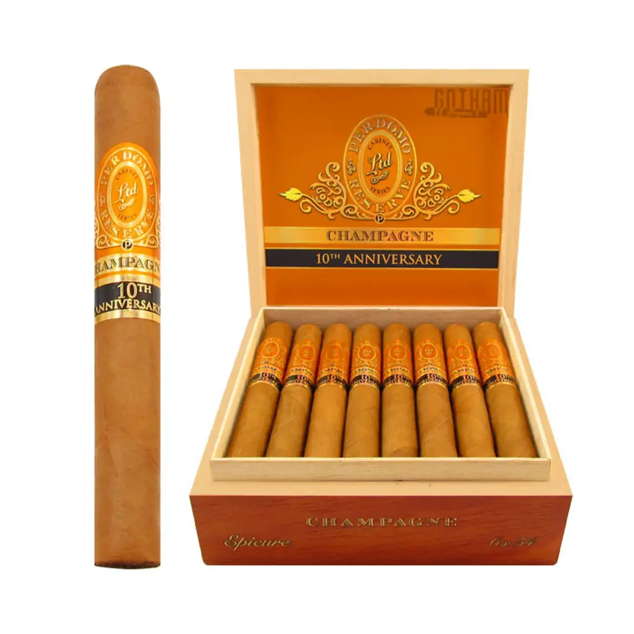 Perdomo Reserve 10 Yr - Champagne - Churchill