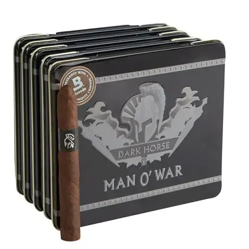 Man O' War Dark Horse Tins
